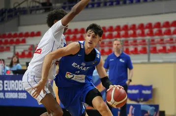 Με στόχο την 9η θέση η Εθνική Παίδων κόντρα στη Γεωργία στο Eurobasket U16