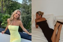 Η κόρη του Πεπ Γκουαρδιόλα αναστατώνει τα πλήθη ποζάροντας ξαπλωμένη στο κρεβάτι με μαύρο φόρεμα και ψηλοτάκουνα