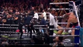 Χαμός σε αγώνα πυγμαχίας - Δεκάδες σεκιούριτι στο ρινγκ για να χωρίσουν τους δύο αθλητές (vid)