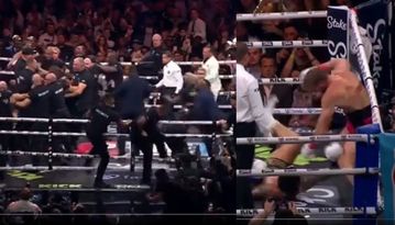 Χαμός σε αγώνα πυγμαχίας - Δεκάδες σεκιούριτι στο ρινγκ για να χωρίσουν τους δύο αθλητές (vid)