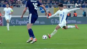 Τι έβαλες ρε Τζόλη: Μυθικό γκολ και 3-0 για την Ελλάδα κόντρα στη Σκωτία