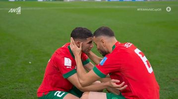 Τα δάκρυα του Χακίμι μετά τον αποκλεισμό του Μαρόκου