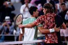 Κοινή προπόνηση για Τσιτσιπά και Αλκαράθ στην Ντόχα