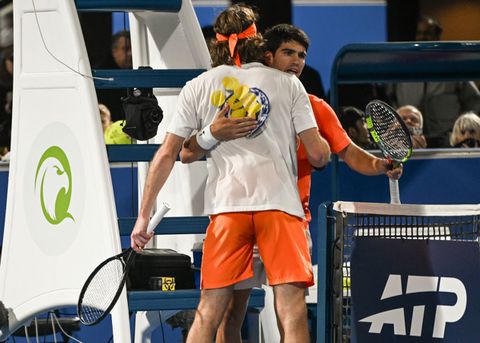 Κοινή προπόνηση για Τσιτσιπά και Αλκαράθ στην Ντόχα