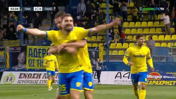 Μ' εκπληκτικό σουτ στην κίνηση ο Μαυρίας έκανε το Παναιτωλικός - Πανσερραϊκός 2-0