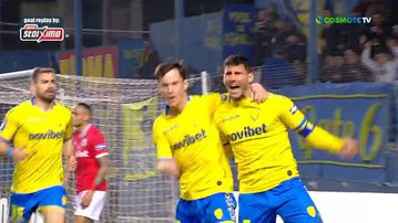 Ο Χουάνπι πέτυχε το 1-0 για τον Παναιτωλικό εναντίον του Πανσερραϊκού κι έβαλε φωτιά στις εξέδρες