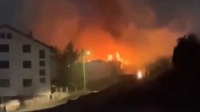 Φωτιά σε νυχτερινό κέντρο στα Σκόπια: Στο νοσοκομείο Παπανικολάου τρεις από τους τραυματίες