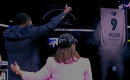 Οι Μέμφις Γκρίζλις απέσυραν την φανέλα του Τόνι Άλεν και ο Νικ Καλάθης τον αποθέωσε (video)