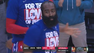 Ο Χάρντεν «φόρτωσε» με επτά τρίποντα το καλάθι των Νετς (vid)