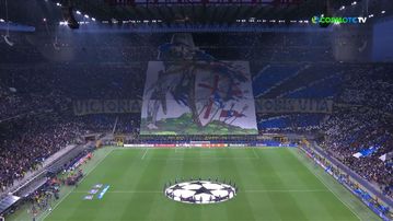 Απίθανο κορεό αντίκρισαν οι παίκτες των Ίντερ και Μίλαν στις κερκίδες του «Τζουσέπε Μεάτσα» (vid)