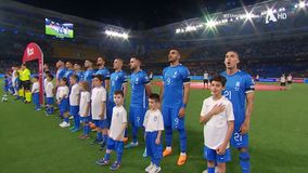 Ελλάδα - Ιρλανδία: Η ανάκρουση του Εθνικού μας Ύμνου