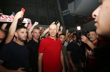 Το πάρτι των προέδρων του Ολυμπιακού με τον κόσμο της ομάδας