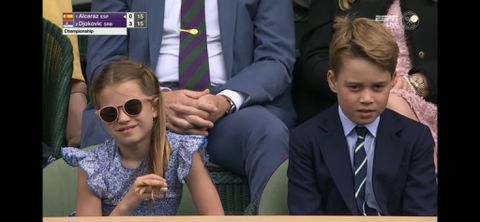 To ντύσιμο της Σάρλοτ και οι πανηγυρισμοί του Τζορτζ πρωταγωνίστησαν στον τελικό του Wimbledon - Η βασιλική οικογένεια παρακολούθησε από κοντά την αναμέτρηση