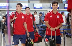 Αναχώρησε για Ολλανδία ο Ολυμπιακός (gallery)