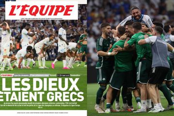 Το ιστορικό πρωτοσέλιδο της «Equipe»: «Οι Θεοί ήταν Έλληνες!»