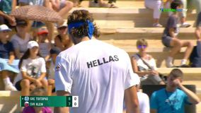 Μίνι... σοκ για τον Τσιτσιπά, έχασε το πρώτο σετ από τον Κλέιν