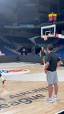 Η προπόνηση του Παναθηναϊκού στο Wizink Center