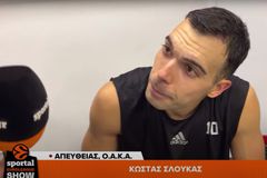 Ο Σλούκας στο Sportal: «Το κάναμε ντέρμπι, αλλά η άμυνά μας έδωσε απάντηση»