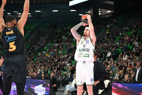 Βροντερό «παρών» από 11.000 φίλους του Παναθηναϊκού στο T-Center για το ματς με τον Άρη