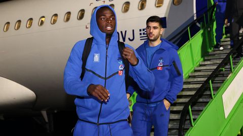 Στην Ουγγαρία η Εθνική Ελλάδας για την αναμέτρηση με τη Λευκορωσία (gallery)