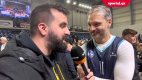 Ο Άγγελος Χαριστέας στο Sportal: «Έγινα και εγώ Ζαγοράκης να σηκώνομαι στις μύτες»