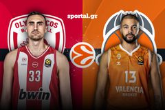 LIVE: ΟΛΥΜΠΙΑΚΟΣ - ΒΑΛΕΝΘΙΑ