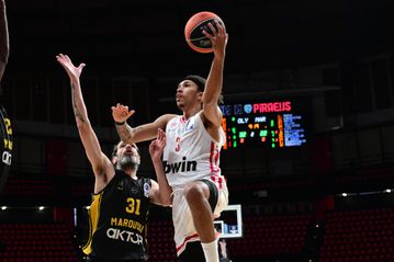 Συνεχίζει το αήττητο σερί ο Ολυμπιακός, πέρασε το εμπόδιο του Αμαρουσίου Chery