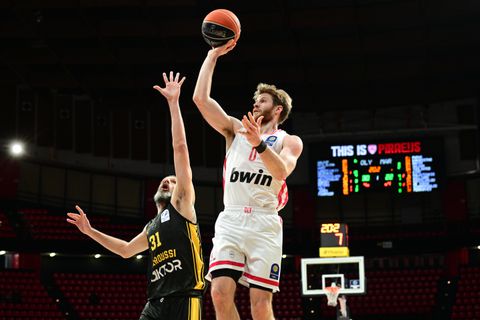 Η βαθμολογία της Stoiximan GBL μετά τη νίκη του Ολυμπιακού