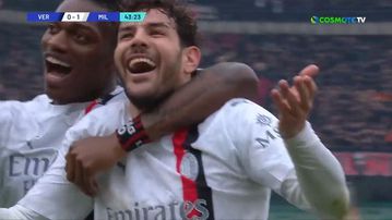 Γκολ «ζωγραφιά» του Τεό Ερναντέζ για το 1-0 της Μίλαν επί της Βερόνα