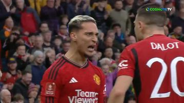 Ο Άντονι με απίθανο τελείωμα έστειλε τον προημιτελικό Μάντσεστερ Γιουνάιτεντ - Λίβερπουλ στην παράταση