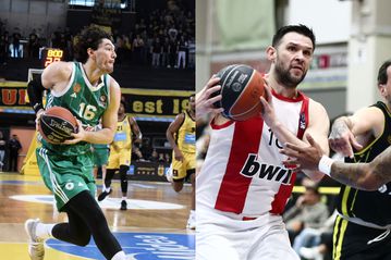 Η βαθμολογία της Stoiximan GBL μετά τις νίκες του Παναθηναϊκού AKTOR και του Ολυμπιακού