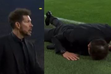 Τα... είδε όλα ο Σιμεόνε παρακολουθώντας την Ντόρτμουντ να αποκλείει την Ατλέτικο Μαδρίτης (vid)