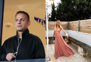 Ο Ντέμης Νικολαΐδης στη φιέστα της ΑΕΚ είχε δίπλα του τη νέα του σύντροφο (pic)