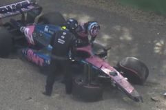 Άσχημη σύγκρουση και για τον Κολαπίντο στις κατατακτήριες της Ίμολα (vid)