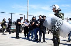 Μικρή ένταση μεταξύ αστυνομίας και οπαδών του ΟΦΗ στο ΟΑΚΑ