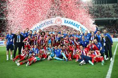 🔴Ο Ελ Καμπί «χτύπησε» στην αρχή και το ουκρανικό «τανκ» στο φινάλε για το 19ο νταμπλ του Ολυμπιακού!