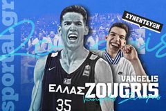 Ο Βαγγέλης Ζούγρης στο Sportal: «Ρίξαμε αίμα γι αυτό το μετάλλιο - Ήταν κάτι μαγικό» (vid)