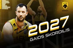 Δίχρονη επέκταση συμβολαίου για τον Σκορδίλη στην ΑΕΚ