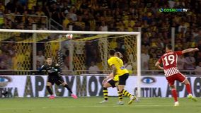 Εξαιρετική απόκρουση του Στάνκοβιτς σε σουτ του Μασούρα