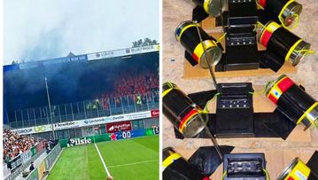 Απίστευτο: Στην Ολλανδία ενεργοποίησαν καπνογόνα σε κερκίδα αντίπαλων οπαδών με τηλεχειριστήριο! (gallery)