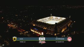 Τα highlights από την ισοπαλία μεταξύ της ΑΕΚ και του Ολυμπιακού