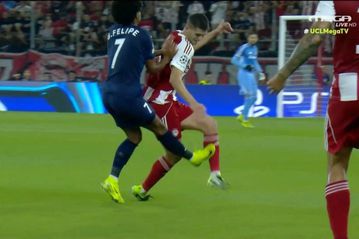 Ο Μπρούνο δέχτηκε 2η κίτρινη για μαρκάρισμα στον Πιρόλα και άφησε την Πάφο με δέκα (vid)