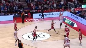 Η φοβερή συνεργασία Πίτερς - Μιλουτίνοφ και το άλει ουπ κάρφωμα του Σέρβου σέντερ (vid)