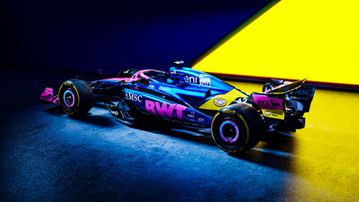 Η Alpine με κίτρινη απόχρωση για τους επόμενους τρεις αγώνες της Formula 1 (vid & pics)