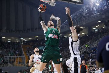 Η βαθμολογία της Euroleague μετά τη νίκη του Παναθηναϊκού επί της Βίρτους