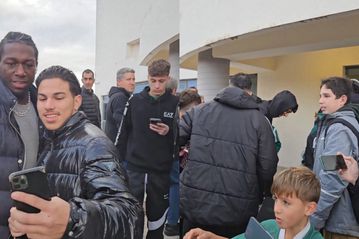 Η θερμή υποδοχή του Παναθηναϊκού AKTOR στη Ρόδο (vid)