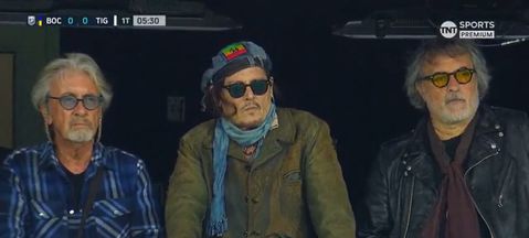 Ο Τζόνι Ντεπ είδε Μπόκα-Τίγκρε, τι αναμνηστικό πήρε (vids)