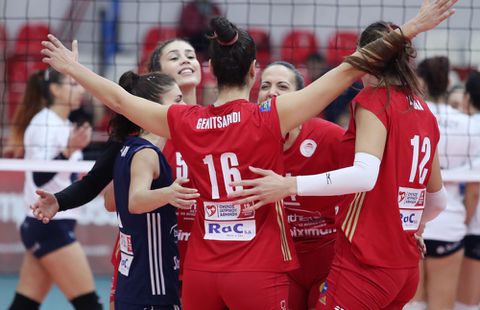 Volleyleague γυναικών: Άνετη νίκη για τον Ολυμπιακό κόντρα στη Λαμία