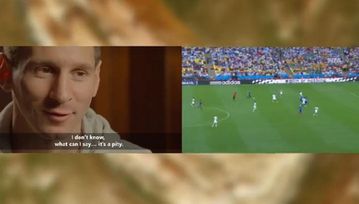 Η σπαρακτική στιγμή που ο Μέσι βλέπει τις χαμένες ευκαιρίες στον τελικό του Μουντιάλ του 2014 (vid)