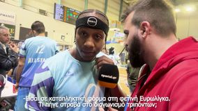 Ο Αϊζάια Κάνααν στο Sportal: «Το All Star Game ήταν η μόνη στιγμή που ο Μπαρτζώκας μου επέτρεπε να αστοχήσω»